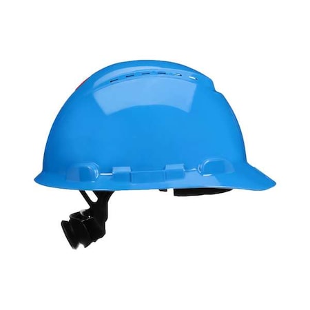 SecureFit™ Hard Hat, HDPE, 4 Point Ratchet, Type 1, Class C, Blue MPN:H-703SFV-UV