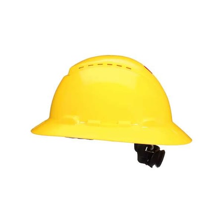 Full Brim SecureFit™ Full Brim Hard Hat, Type 1, Class C, Ratchet (4-Point), Yellow MPN:H-802SFV-UV