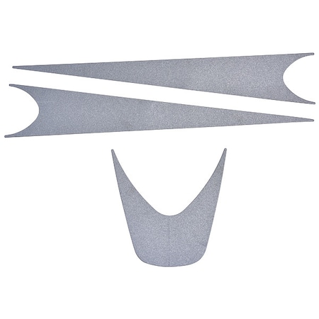 Hard Hat Label, For Use With H-700 hard hats, H-800 hard hats Silver, 20 PK MPN:H-SR-S