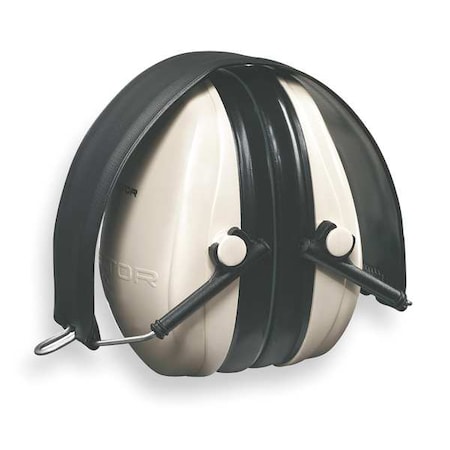 Peltor Optime 95 Folding Ear Muffs, 21 dB NRR, Passive, General Purpose, Beige/Black MPN:H6F/V