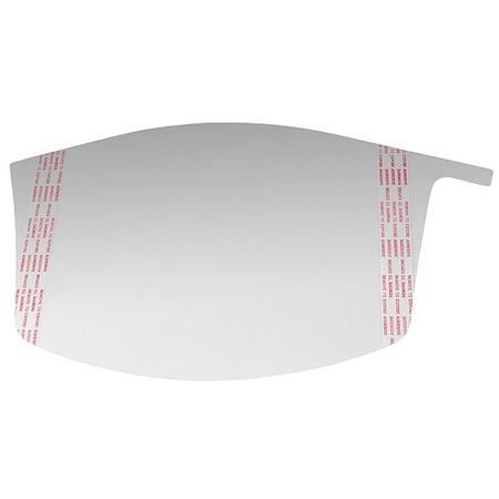 Versaflo Peel-Off Visor Covers, Lens Covers, Clear, PK10 MPN:M-928