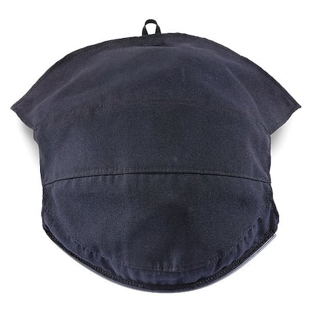 Helmet Cover, Aluminum, Black, 11 in W MPN:M-978