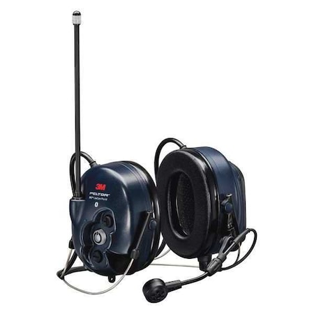 Peltor WS LiteCom PRO III Behind the Head Communication Headset, 28 dB NRR, Dark Blue MPN:MT73H7B4D10-NA