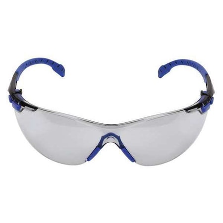 Solus 1000, Safety Glasses, Scotchgard Anti-Fog & Anti-Scratch, Gray Lens, Clear Frame, Frameless MPN:S1107SGAF