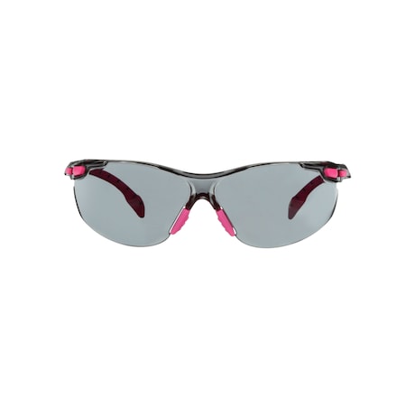 Series 1000, Safety Glasses, Scotchgard Anti-Fog & Anti-Scratch, Gray Lens, Pink/Black Frame, 20 PK MPN:S1402SGAF