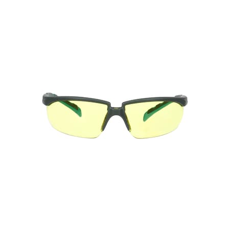 Series 2000, Safety Glasses, Anti-Fog & Anti-Scratch, Amber Lens, Gray Frame, Half-Frame, 20 PK MPN:S2003SGAF-BGR