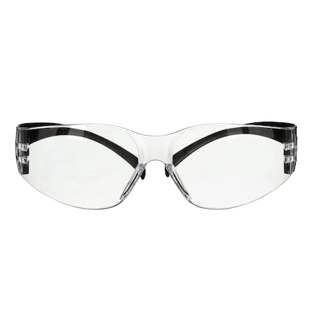 SecureFit™ 100, Safety Glasses, Anti-Fog & Anti-Scratch, Clear Lens, Black Frame, Frameless MPN:SF101AF-BLK