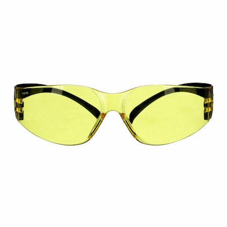 SecureFit™ 100, Safety Glasses, Anti-Fog & Anti-Scratch, Amber Lens, Black Frame, Frameless MPN:SF103AF-BLK