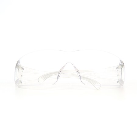 Safety Glasses, Anti-Fog & Anti-Scratch, Clear Lens, Clear Frame, Frameless, 20 PK MPN:SF301AF