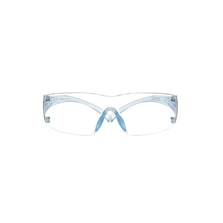 Series 300, Safety Glasses, Scotchgard Anti-Fog, Clear Lens, Black Frame, Frameless, 20 PK MPN:SF301SGAF-LBL
