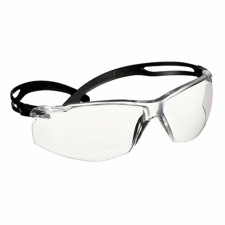 SecureFit™ 500, Safety Glasses, Anti-Fog & Anti-Scratch, Clear Lens, Black Frame, Frameless MPN:SF501AF-BLK