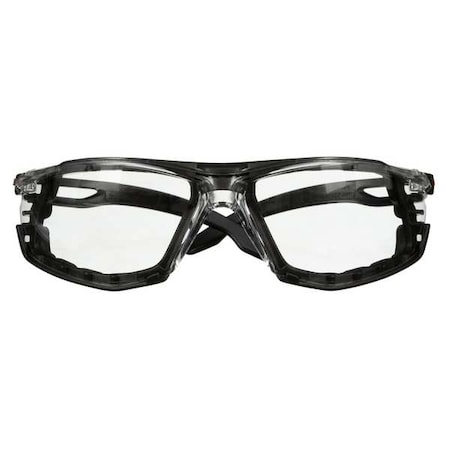 SecureFit™ 500, Safety Glasses, Scotchgard Anti-Fog & Anti-Scratch, Clear Lens, Clear Frame MPN:SF501SGAF-BLK-FM