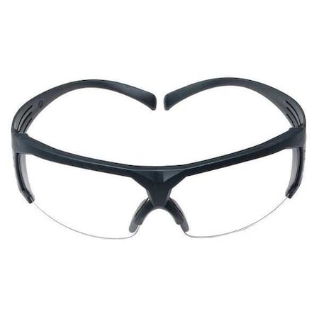 SecureFit 600, Safety Glasses, Anti-Fog & Anti-Scratch, Clear Lens, Gray Frame, Half-Frame MPN:SF601SGAF