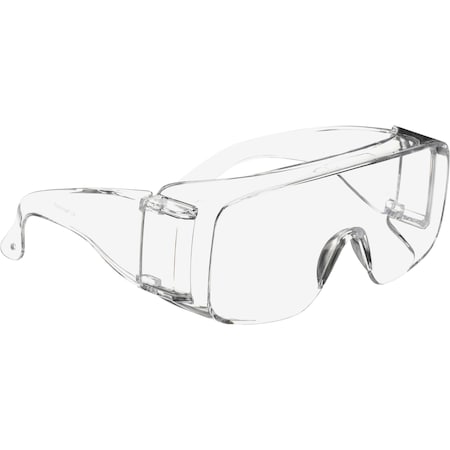 Tour-Guard V, Safety Glasses, Anti-Fog, Clear Lens, Clear Frame, Frameless, 100 PK MPN:TGV01-100