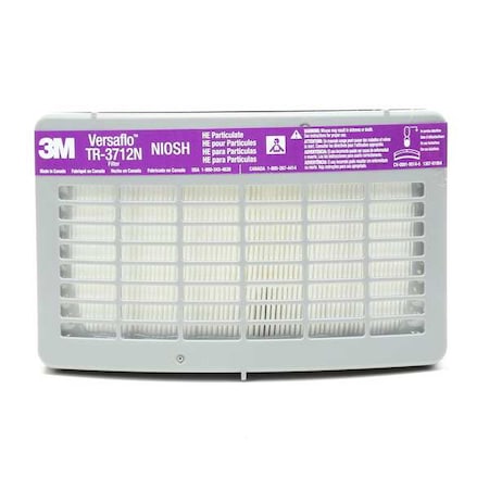 Filter, TR-300, Magenta, Snap-In Gasket, TR-371N for TR-300 Series PAPR MPN:TR-3712N-40