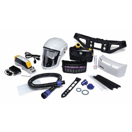 PAPR Assembly Painters Kit, Versaflo, Hood, Belt-Mount, Ratchet, Universal MPN:TR-800-PSK