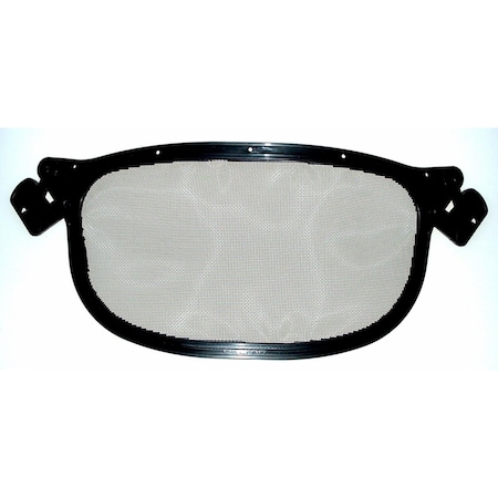 Nylong Mesh Face Shield, Nylon, Black MPN:V1B-10P