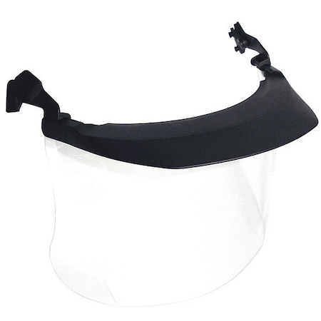 Face Shield, Clear Visor, Acetate, Click and Go Suspension MPN:V4D-10P