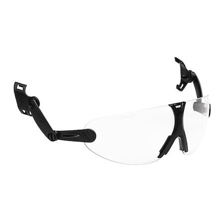 3M, Clip-On Eyewear Anti-Fog & Anti-Scratch, Clear Lens, Clear Frame, Attaches to 3M Hard Hats MPN:V901AF