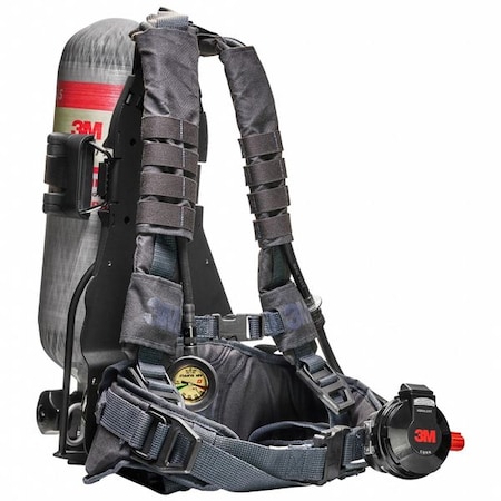 X3-21 Pro SCBA 3M™ Scott™ with Snap-Change Cylinder Connection, 5500 psig, Aluminum Backframe MPN:X321-725020011