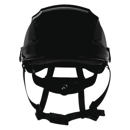 Non-Vented Hard Hat, X5000, ABS, 6 Point Ratchet, Type 1, Class E, Black MPN:X5012-ANSI