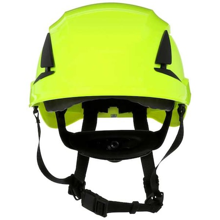 Non-Vented Hard Hat, X5000, ABS, 6 Point Ratchet, Type 1, Class E, Hi-Vis Green MPN:X5014-ANSI