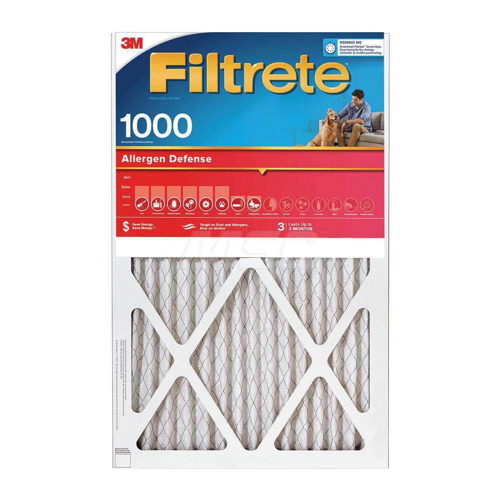 Pleated Air Filter: 14 x 18 x 1