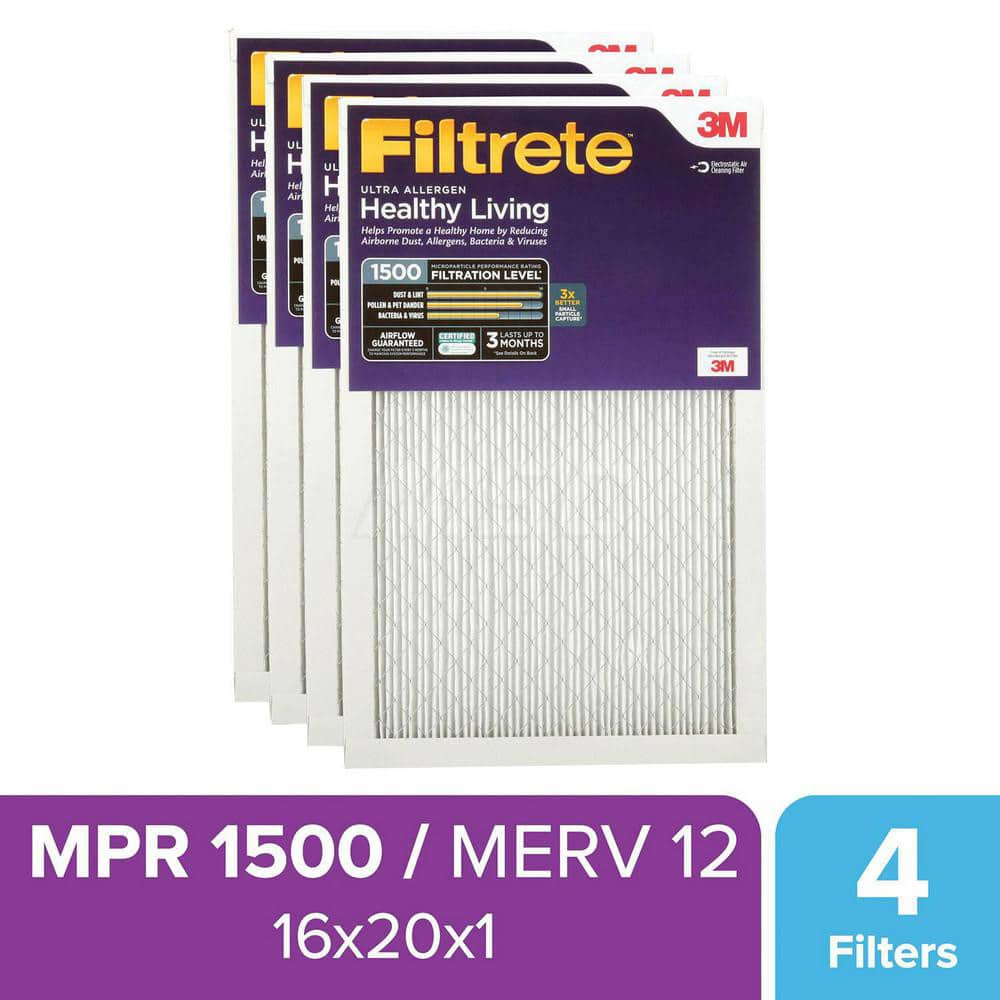 Pleated Air Filter: 16 x 20 x 1