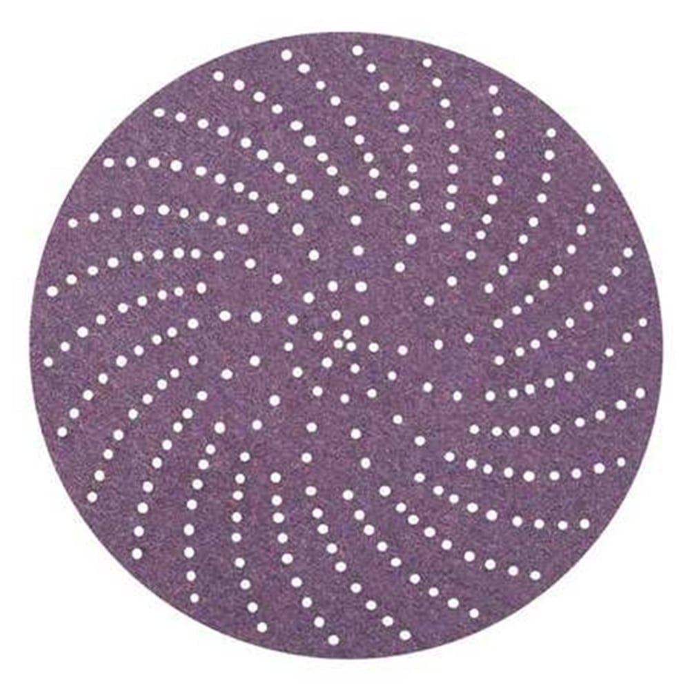 3M Hook-And-Loop Sanding Discs, 80+ Grit, 6in, Purple, Pack Of 250 Discs MPN:51141209135