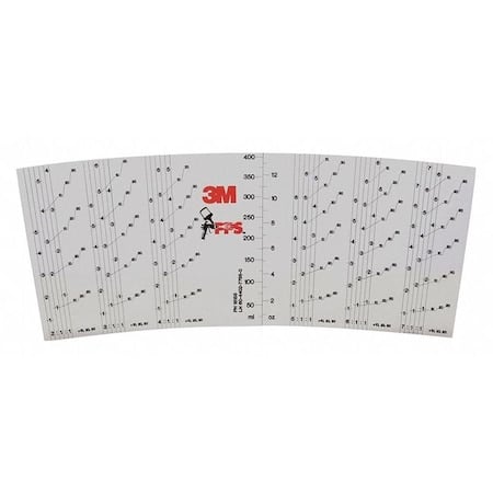 Mix Ratio Insert, Mini, Plastic, PK10 MPN:16155