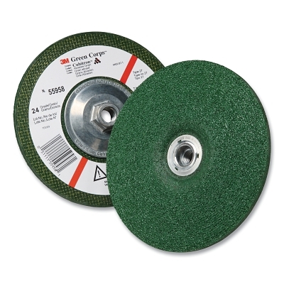 3M Green Corps Depressedcenter Wheel 7