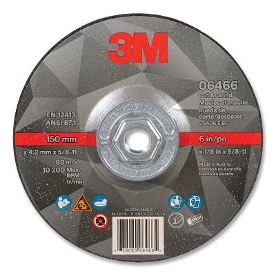 3M Cut & Grind Wheel MPN:7100245021