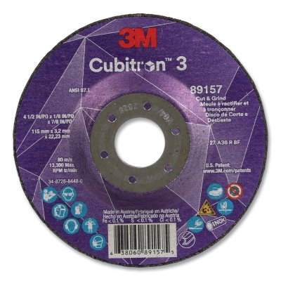 3 Cut and Grd Wh 4-1/2
