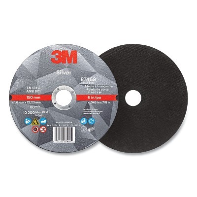 Silver Cut-Off Wheel 87469 36+ T1 6
