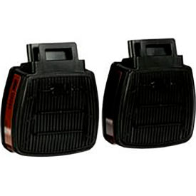 3M™ Secure Click Organic Vapor Cartridge D8001 For NIOSH Secure Click Facepieces 2PK 7100153170
