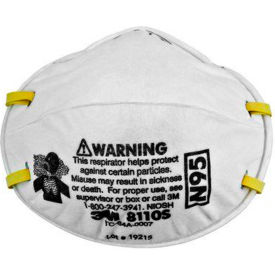 Particulate Respirator 8110S N95 MPN:7000052065