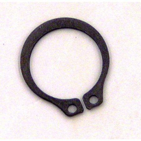 Internal Retaining Ring, Steel, Plain Finish, 7/16 in Bore Dia. MPN:30646