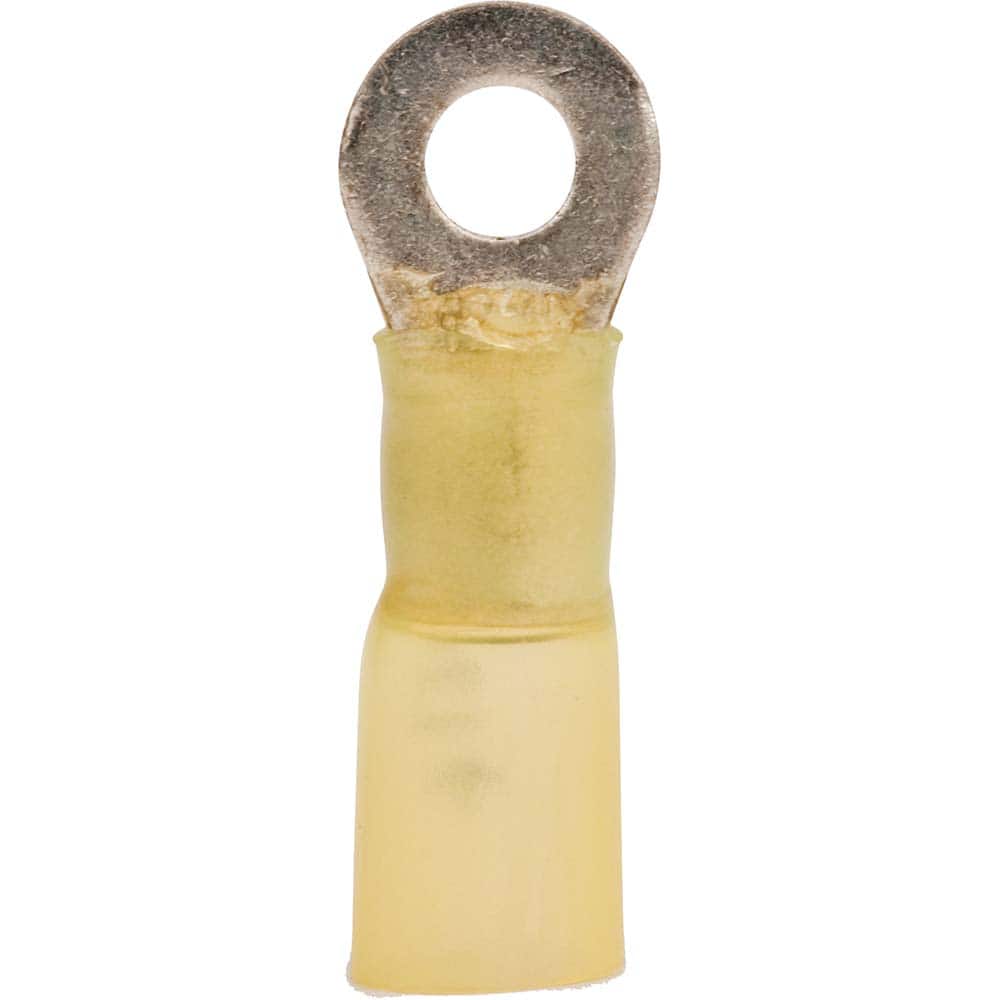 Circular Ring Terminal: Partially Insulated, 12 to 10 AWG, Crimp Connection MPN:7010319503 - Pkg Qty 25