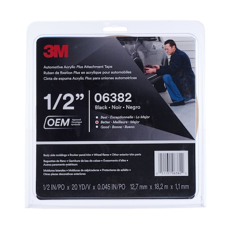 Auto Acrylic Plus Attachment Tape 06382 Bl MPN:7000001573