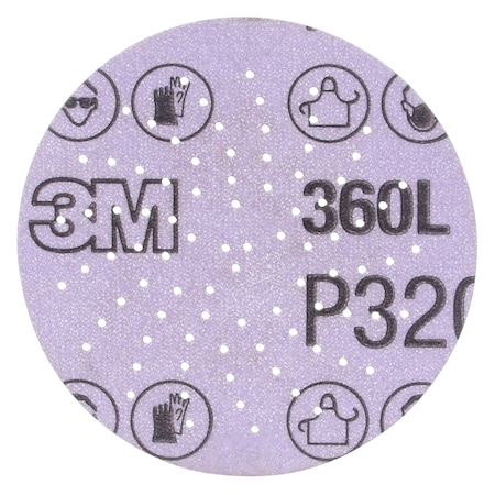 Abrasive Disc, Sanding 3 Dia P320, PK100 MPN:0-00-51141-20824-4