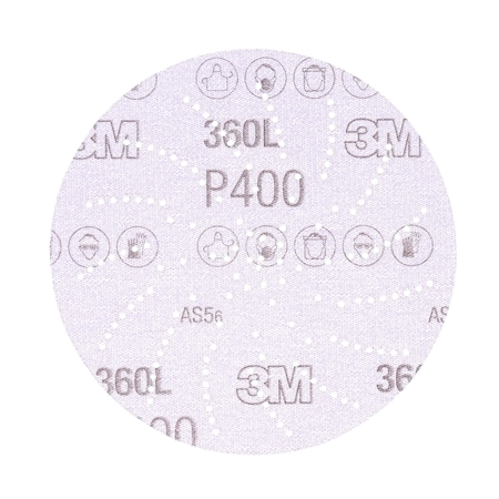 Abrasive Disc, 3 in Dia, Aluminum Oxide, P400 Grit MPN:0-00-51141-20888-6