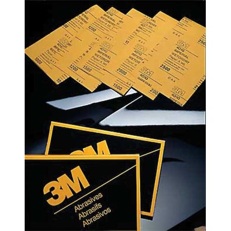 Sanding Sheet, 11 inL, 9 inW, J2000 G, PK250 MPN:02020