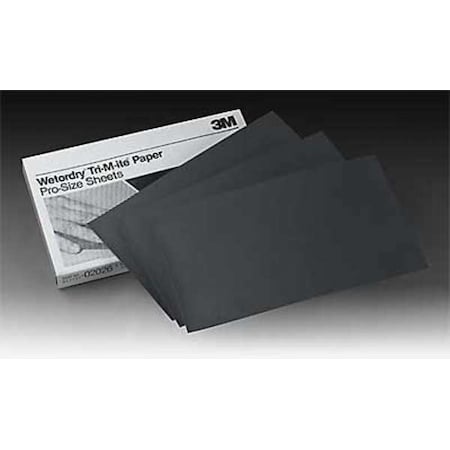 Sanding Sheet, 9x5-1/2 In, 1500 G, SC, PK250 MPN:02023