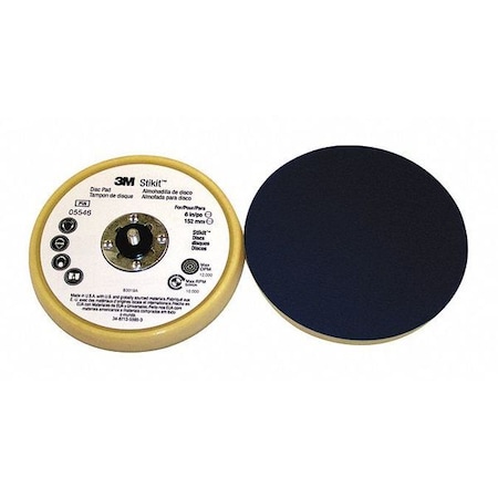 Low Profile Finishing Dsc Pad, 6inx11/16in 5/16-24 Ext, 10/pk MPN:05546
