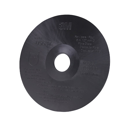 Fibre Disc Backup Pad, 05637, 5