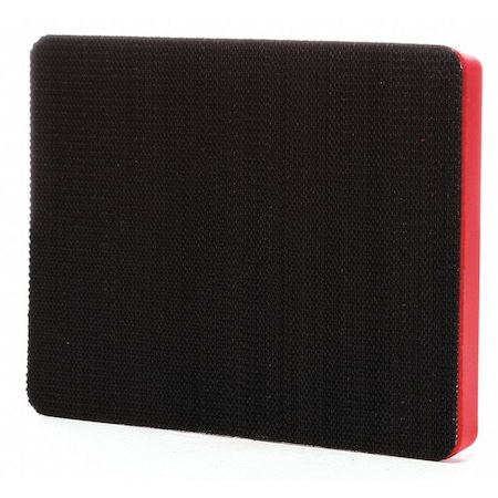 Hookit Pad 20433, 3inx4inx1/2 in Red Foa, PK10 MPN:20433