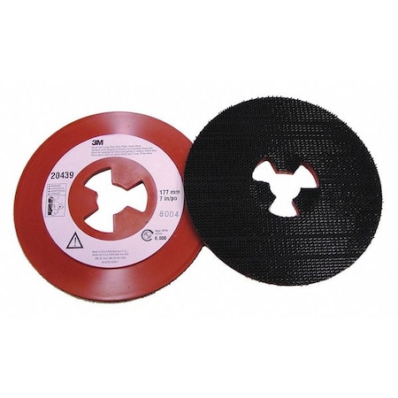 Hook and Loop Disc Face Plate, 20439, 7, PK10 MPN:20439