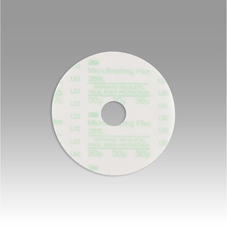 Microfinishing Film Disc, Green, 3