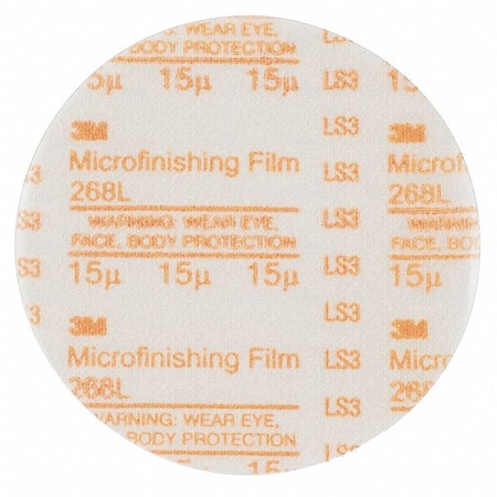 Microfinishing PSA Flm Type D Dsc 268L, 6, PK500 MPN:268L