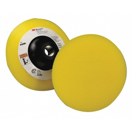 Hookit Disc Pad 28662, 5inx1/2 in 5/8-11, PK5 MPN:28662